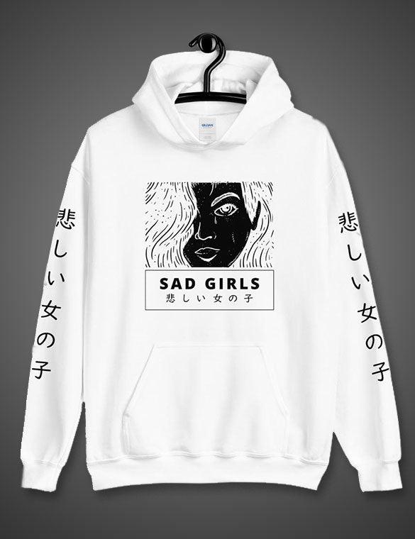 Sad Girls • Hoodie - Hokoriwear