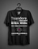 Tsundere Analyzing • T-shirt - Hokoriwear